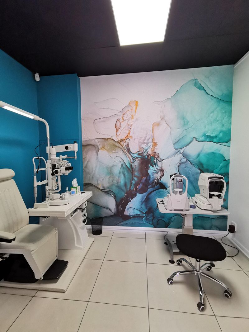 Eye examination consultation room at Eyetelle Optometrist
